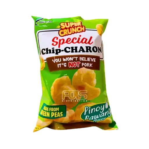 [GR0450] SUPER CRUNCH CHIP-CHARON PINOY BAWANG 32G