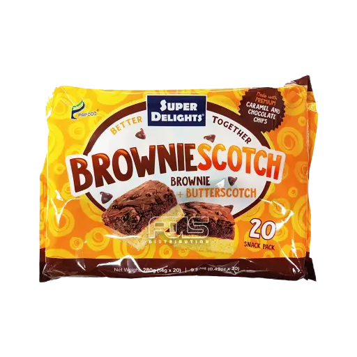 [GR0467] SUPER DELIGHTS BROWNIE SCOTCH 14G 20'S