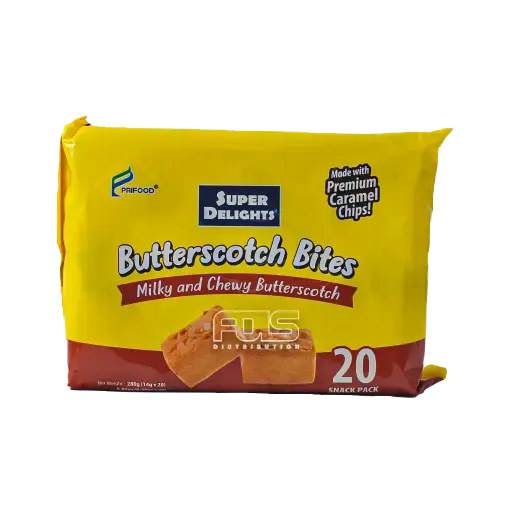 [GR0468] SUPER DELIGHTS BUTTERSCOTCH BITES 14G 20'S