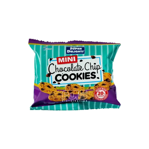 [GR0469] SUPER DELIGHTS MINI CHOCOLATE CHIPS COOKIES 28G