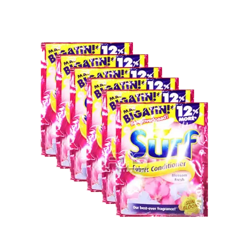 [GR0476] SURF FABCON BLOSSOM FRESH (PINK) 28ML 6'S