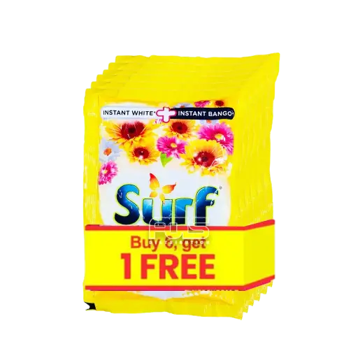 [GR0485] SURF POWDER W/ FABCON SUN FRESH (YELLOW) 65G 6'S+1