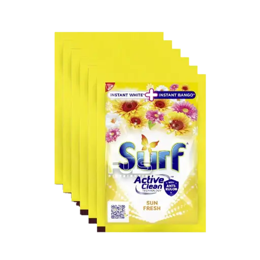 [GR0486] SURF POWDER WITH FABCON SUN FRESH (YELLOW) 65G 6'S