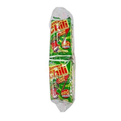 [GR0487] SWEET CHILI BBQ CORN CHIPS 7G 12'S