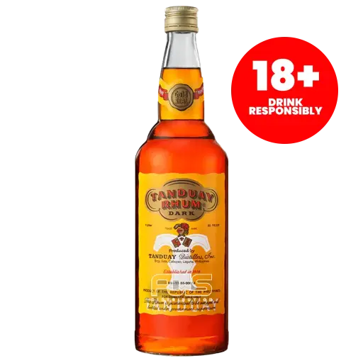 [GR0500] TANDUAY RHUM 5 YEARS (DARK) 750ML