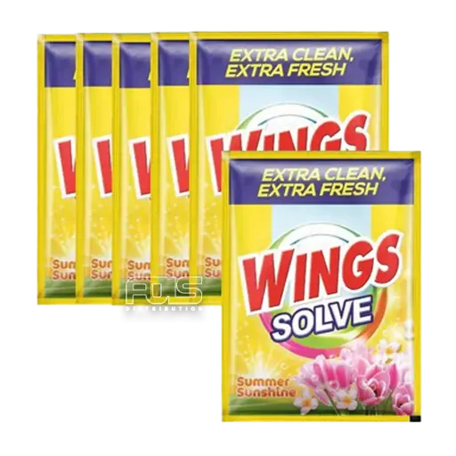 [GR0541] WINGS POWDER SOLVE SUMMER SUNSHINE (Y) 60G (70G) 6'S