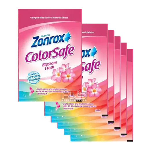 [GR0555] ZONROX BLEACH COLORSAFE BLOSSOM FRESH 30ML 12'S