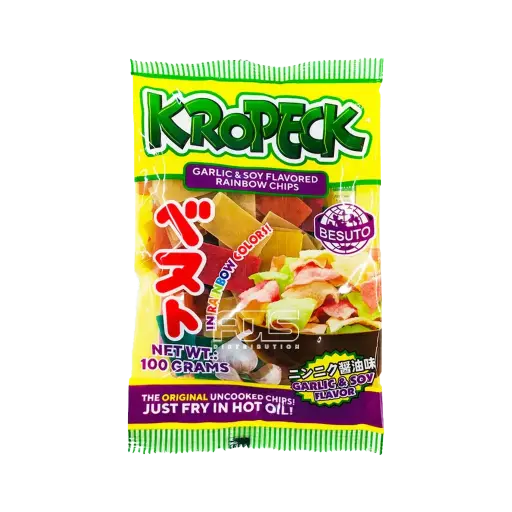 [GR0575] BESUTO KROPECK GARLIC & SOY FLAVOR 100G
