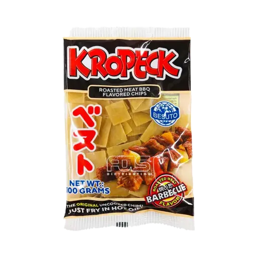 [GR0576] BESUTO KROPECK ROASTED MEAT BBQ FLAVOR 100G