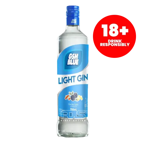 [GR0615] G.S.M. BLUE LIGHT GIN 700ML