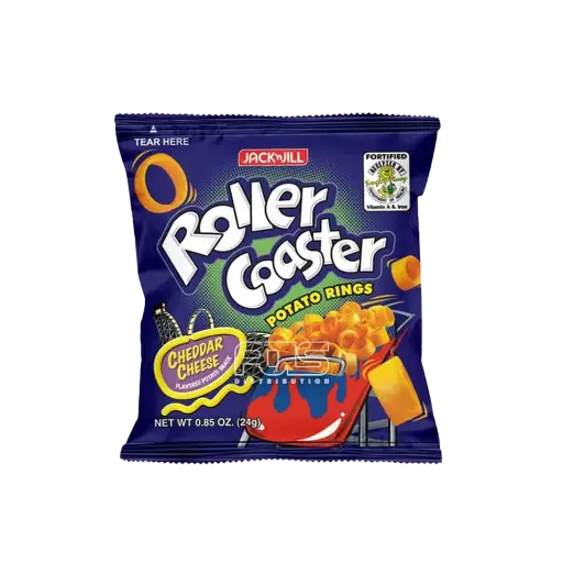 [GR0627] JACK N JILL ROLLER COASTER SNACK CHEESE 24G