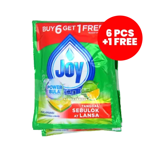 [GR0630] JOY DISHWASHING LIQUID KALAMANSI 18.5ML (6'S + 1)