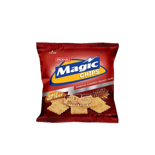 [GR0641] MAGIC CHIPS BARBEQUE 28G