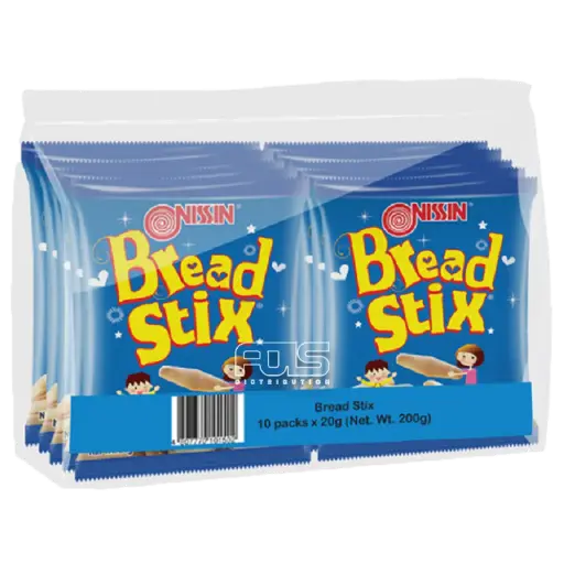 [GR0655] NISSIN BREAD STIX 20G 10'S