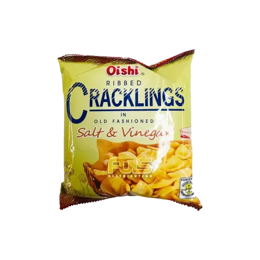[GR0661] OISHI CRACKLINGS SALT & VINEGAR 24G