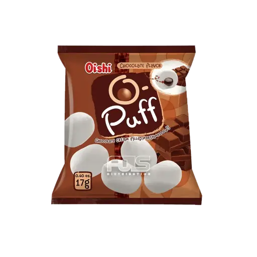 [GR0668] OISHI O PUFF CHOCO CREAM 17G