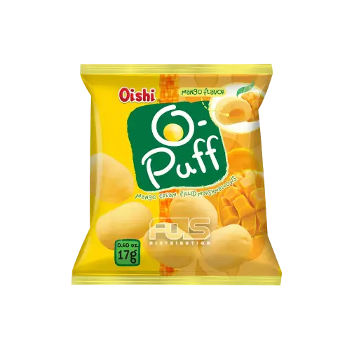 [GR0669] OISHI O PUFF MANGO CREAM 17G