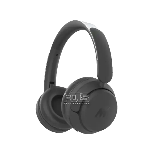 Mezone Lukas ANC Bluetooth Wireless Headphone With Deep Bass & Adjustable Headband Base Black